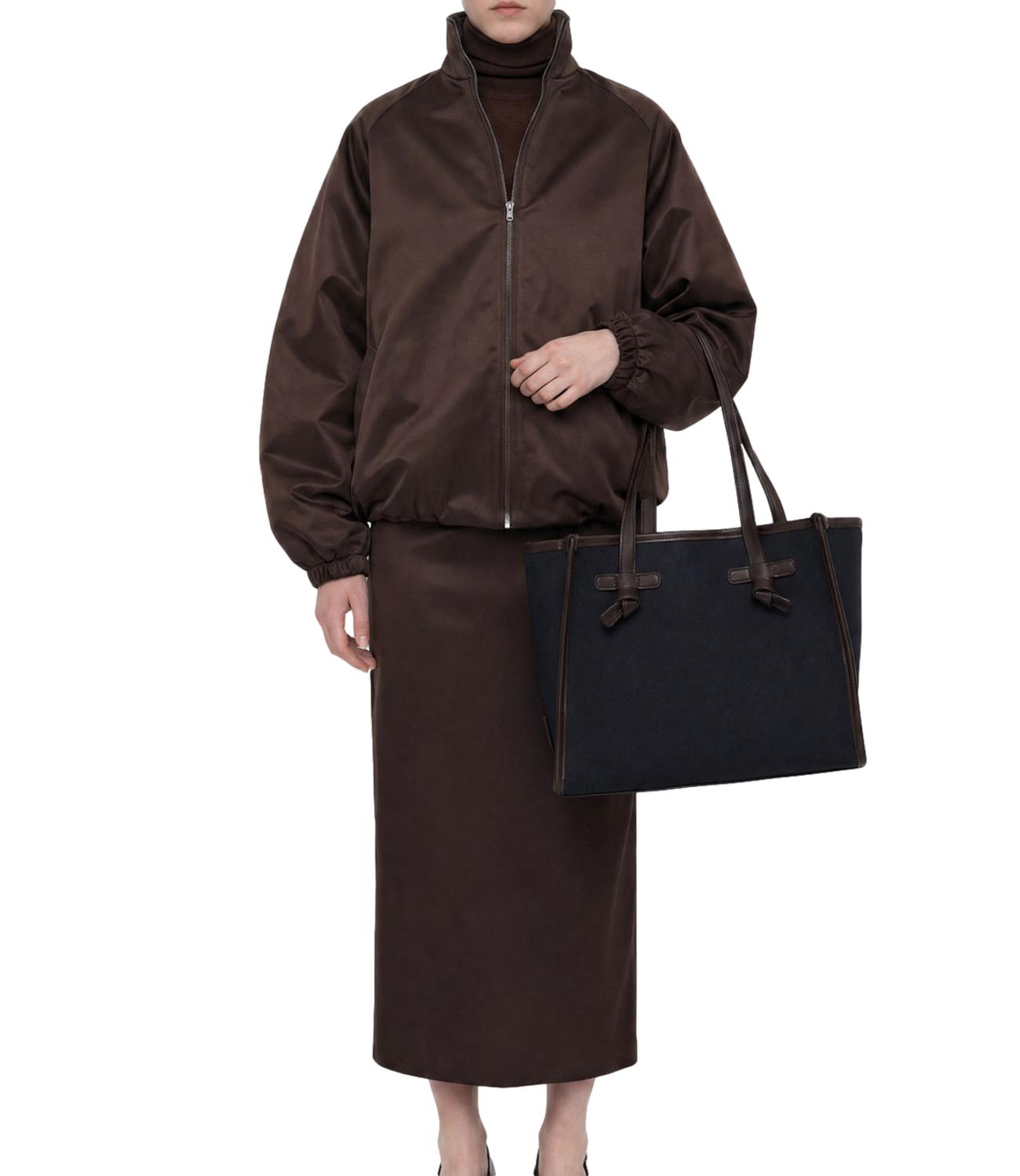 Marcella by Gianni Chiarini Borsa Notturno-Canapa-Espresso Donna