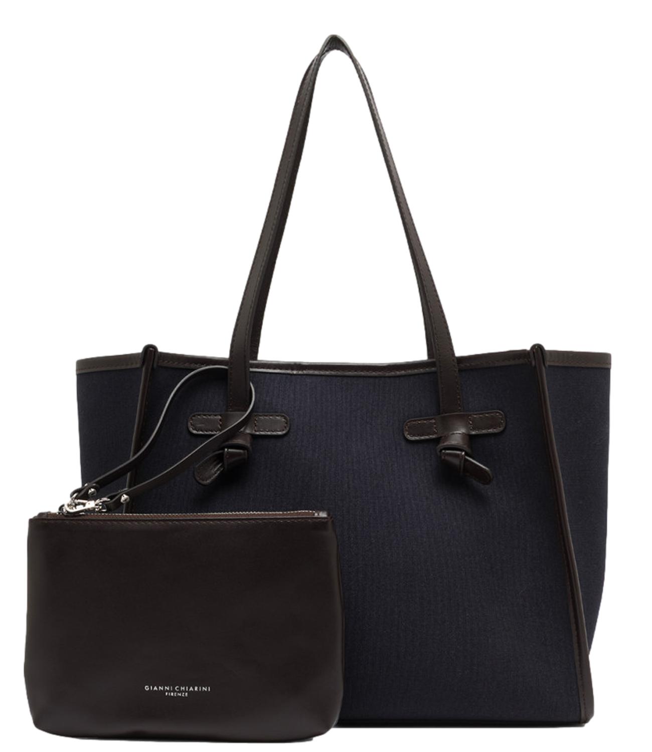 Marcella by Gianni Chiarini Borsa Notturno-Canapa-Espresso Donna