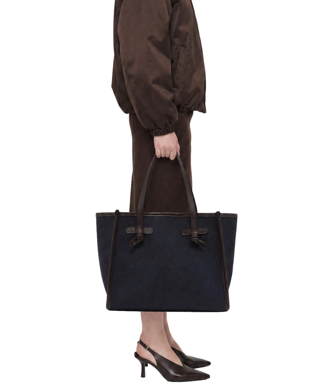 Marcella by Gianni Chiarini Borsa Notturno-Canapa-Espresso Donna