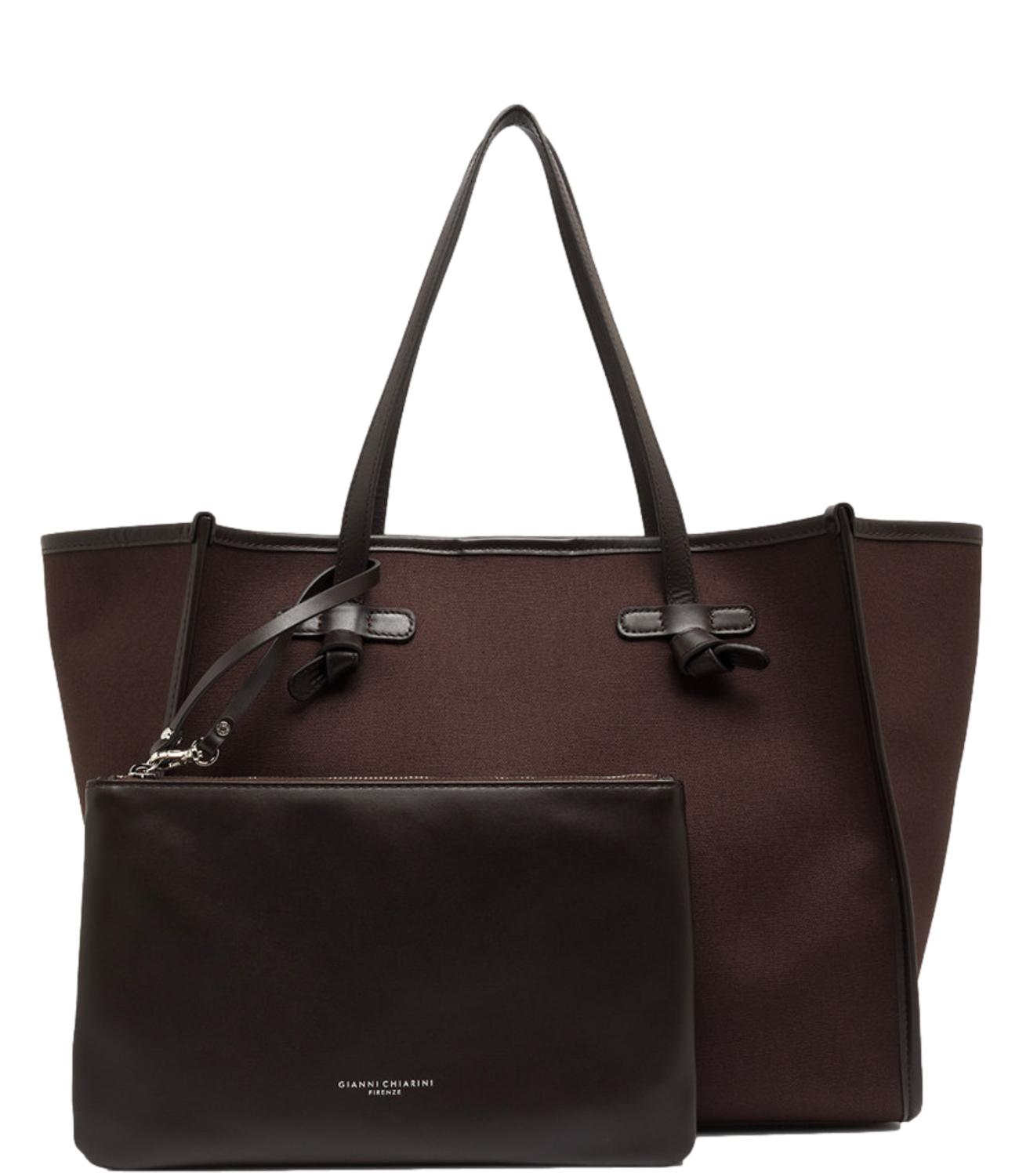 Marcella by Gianni Chiarini Borsa Espresso-Canapa-Espresso Donna