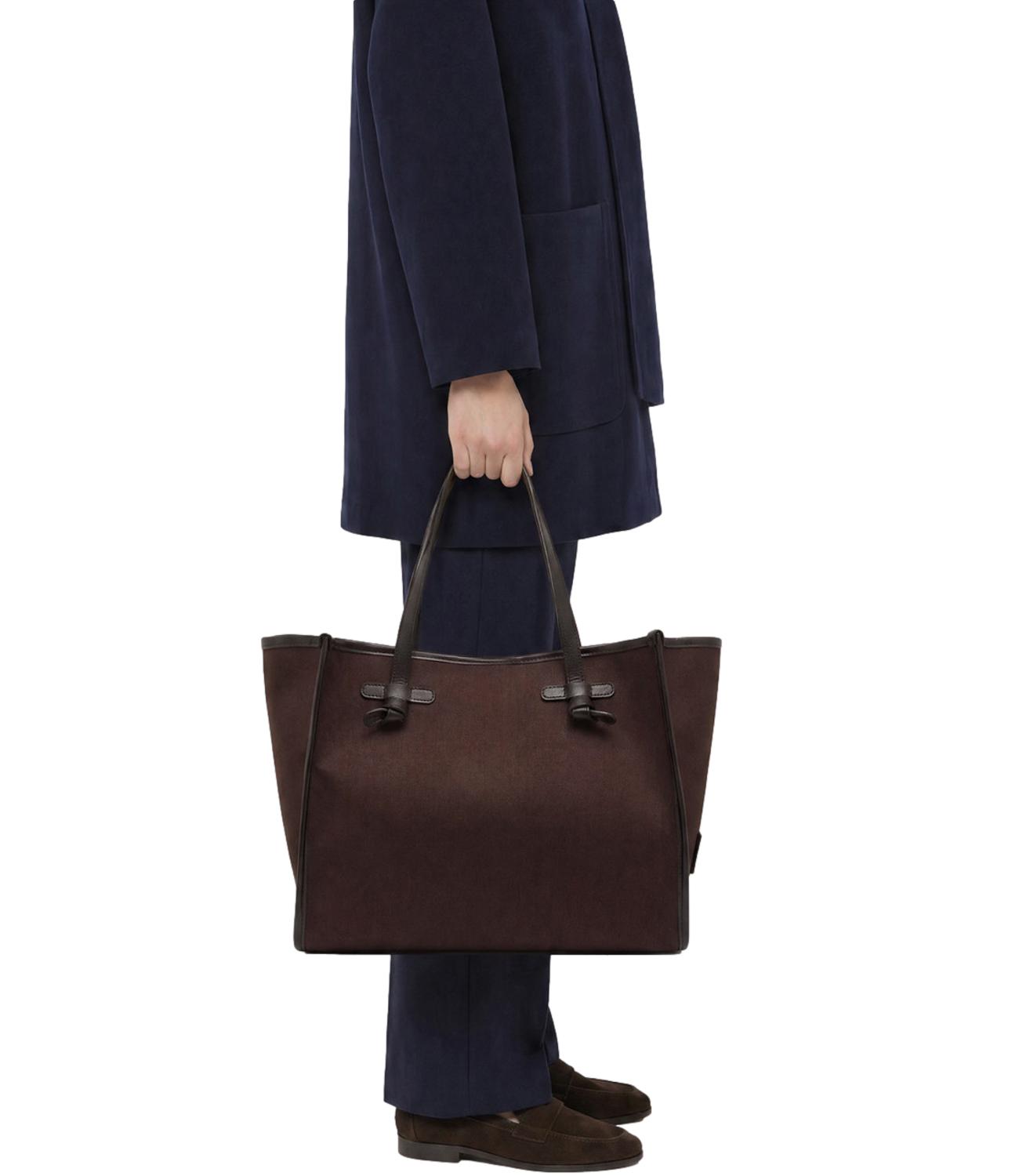 Marcella by Gianni Chiarini Borsa Espresso-Canapa-Espresso Donna