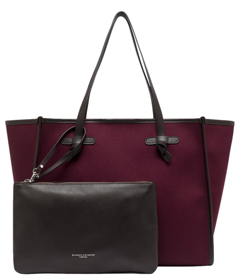 Marcella by Gianni Chiarini Borsa Oxblood-Canapa-Espresso Donna