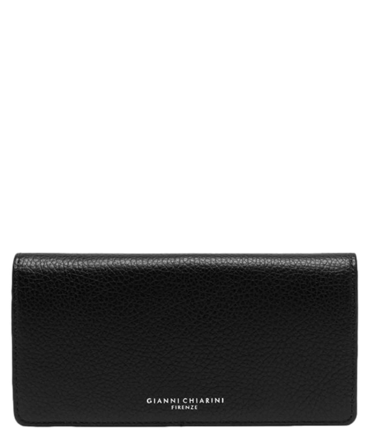 Marcella By Gianni Chiarini Portafoglio Wallets Grain Nero Donna