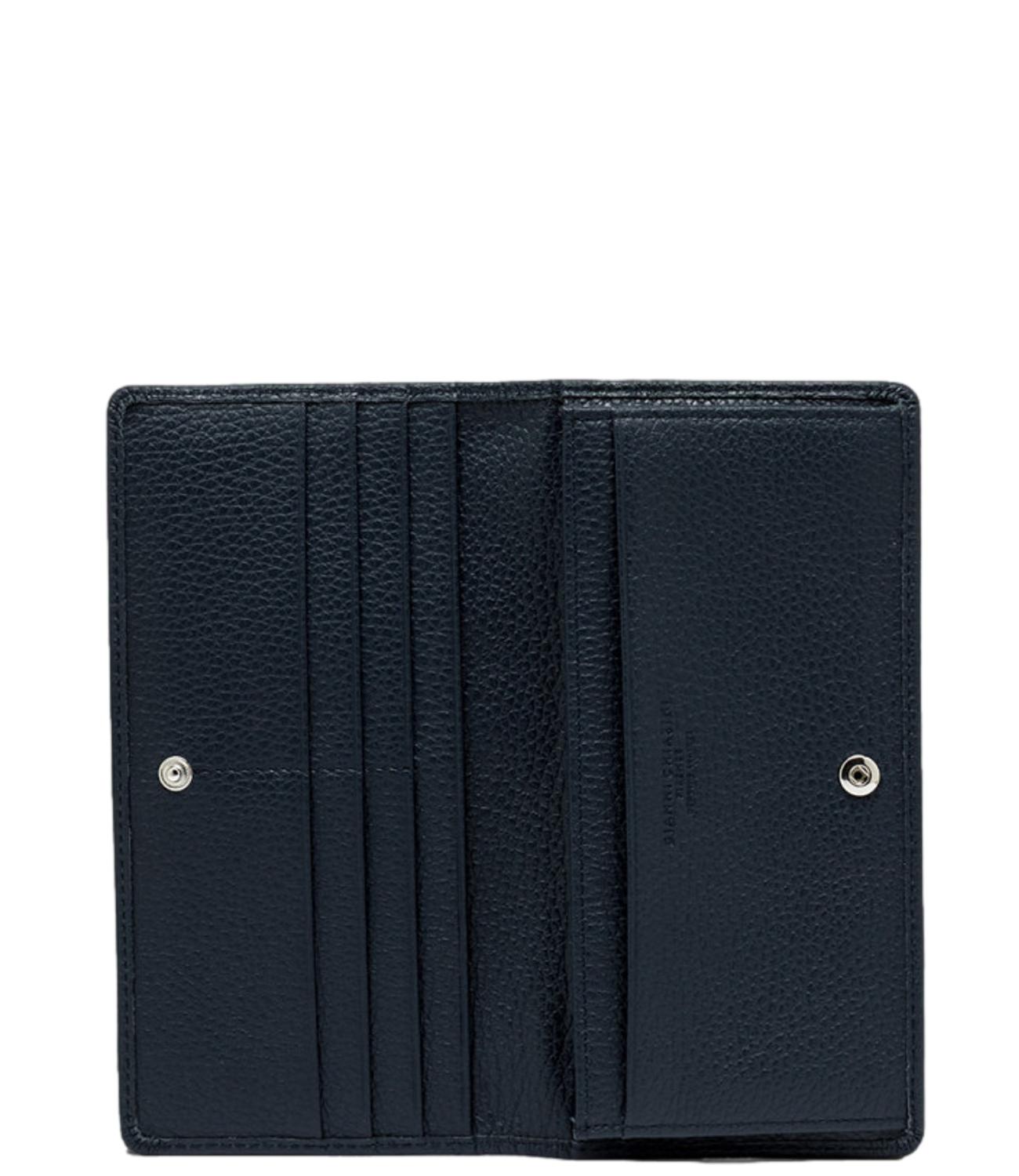 Marcella By Gianni Chiarini Portafoglio Wallets Grain Navy Donna