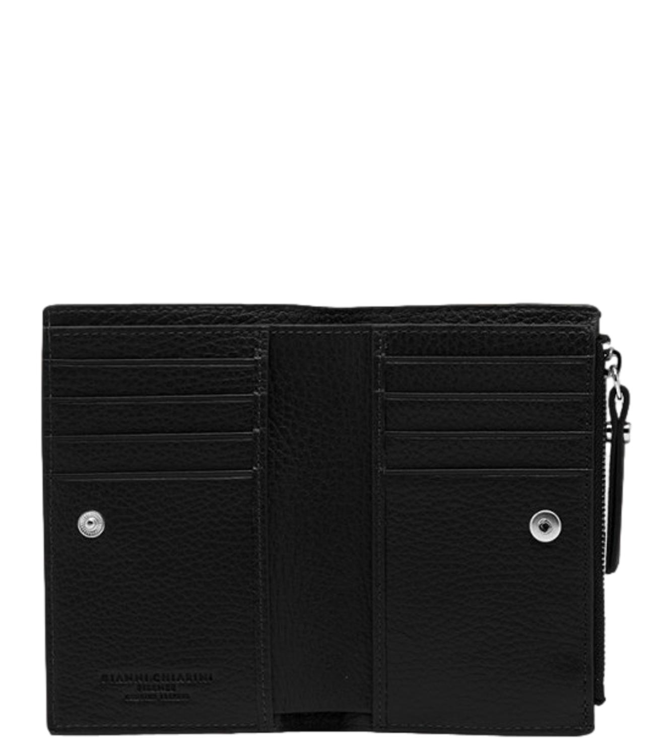 Marcella by Gianni Chiarini Portafoglio Wallets Dollaro Nero Donna