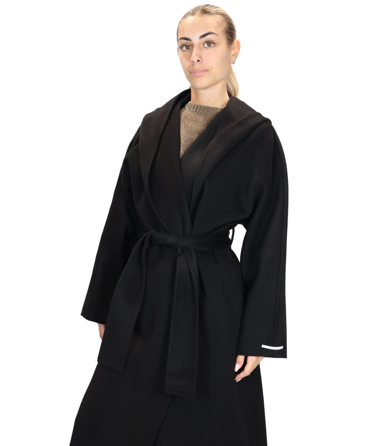 Marella Cappotto Mllcertosa Nero Donna