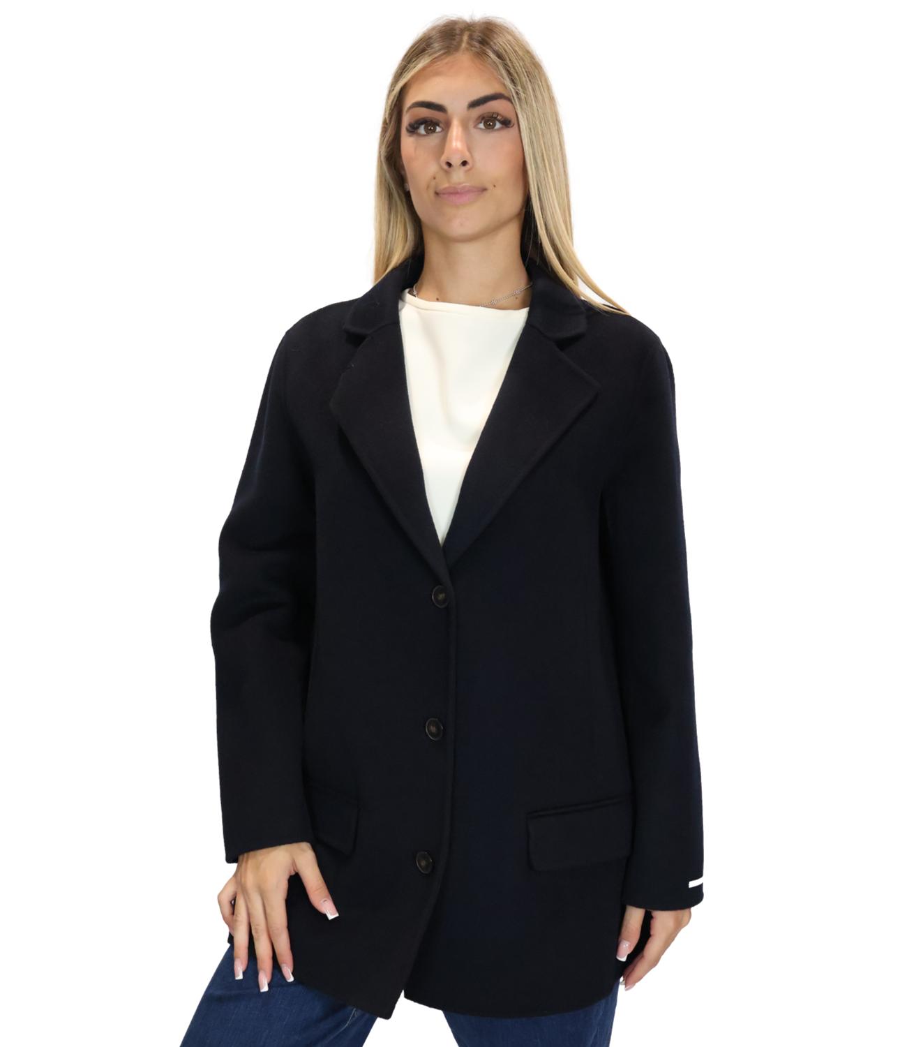 Marella Giaccone Blu Donna
