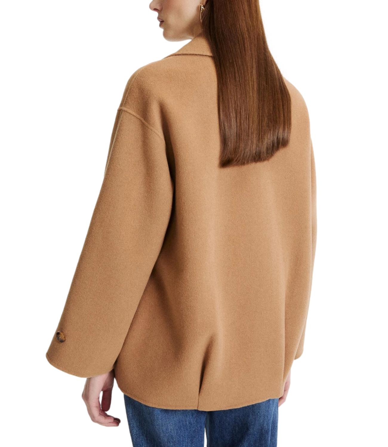 Marella Giaccone Mlldeserto Cammello Donna
