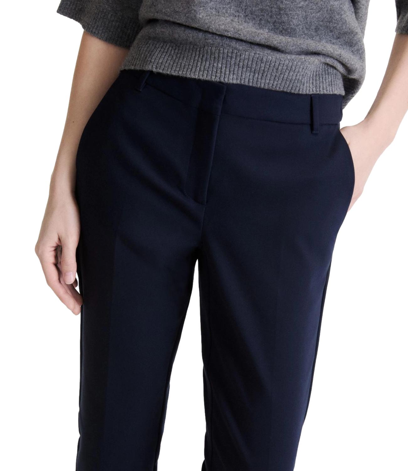 Marella Pantalone Mlltecnico Navy Donna
