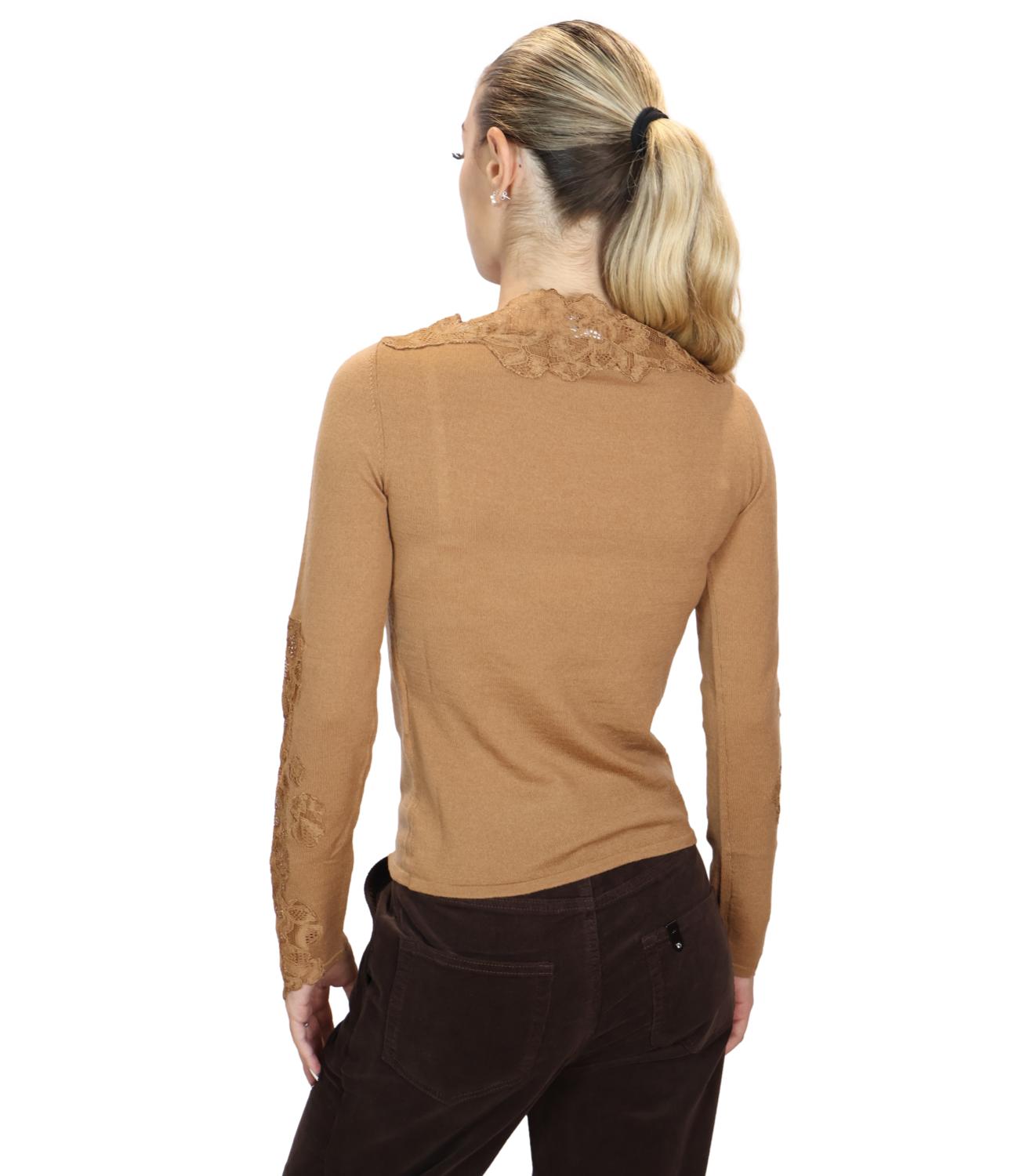 MARELLA maglia Mllmarte nocciola donna