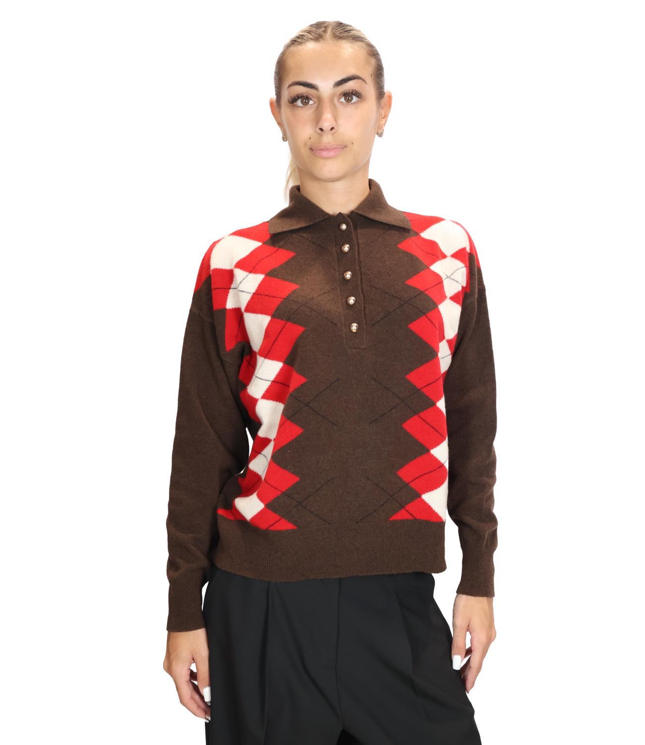 MARELLA maglia Mllsequoia rosso donna