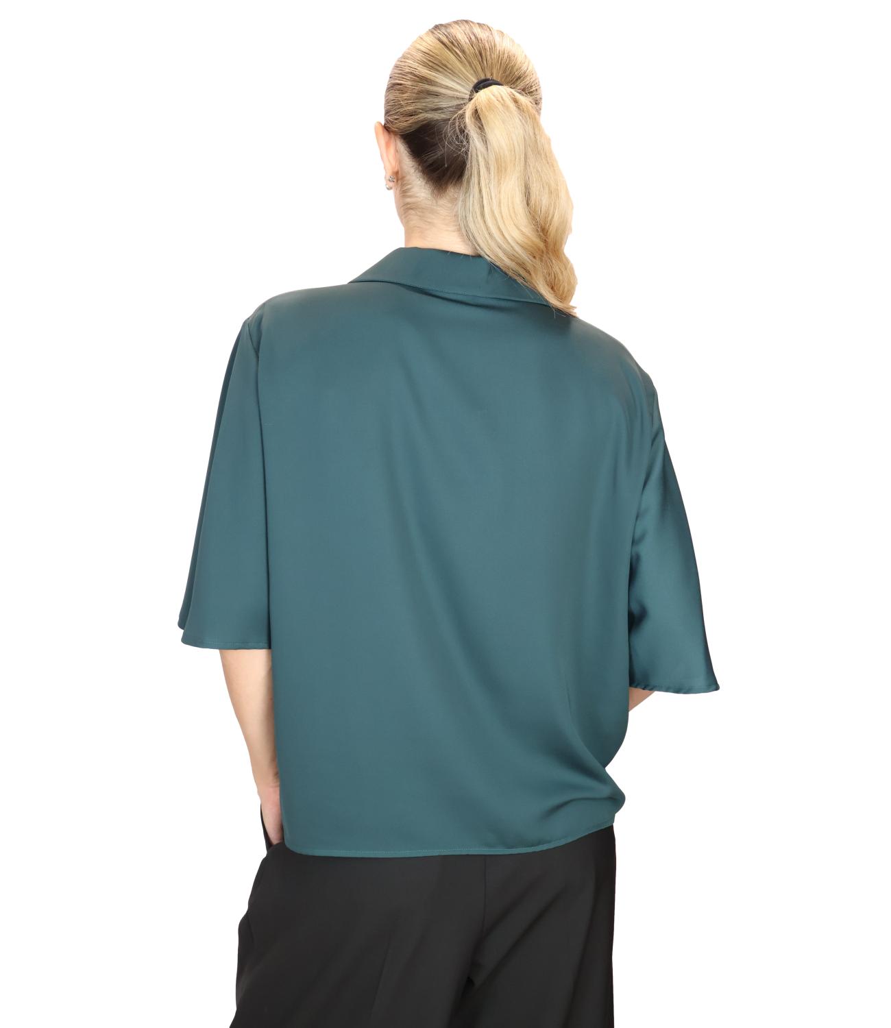 Marella Art.365 Camicia Mltpancia Blu Pavone Donna