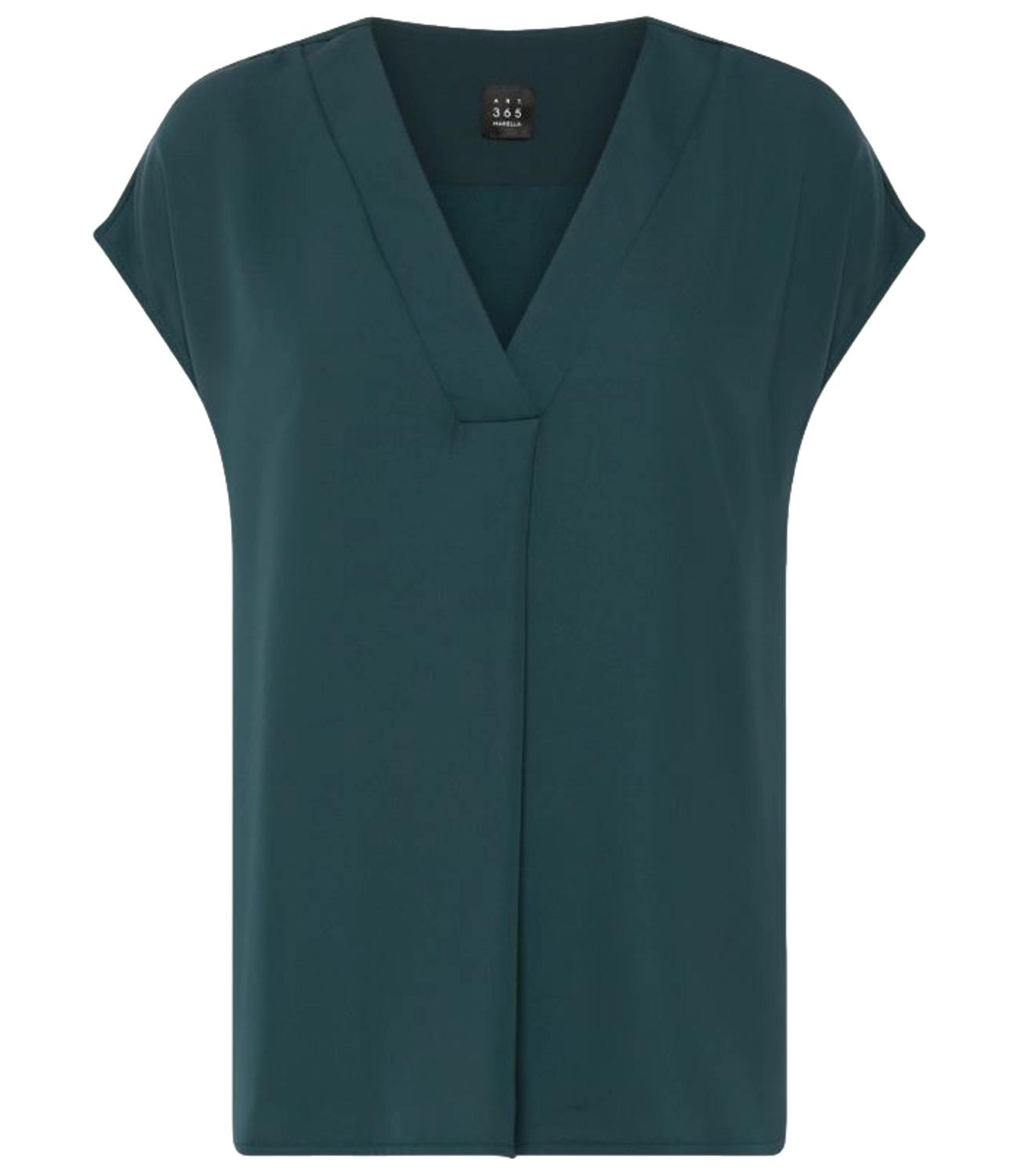 Marella Art.383 Camicia Brina Blu Pavone Donna