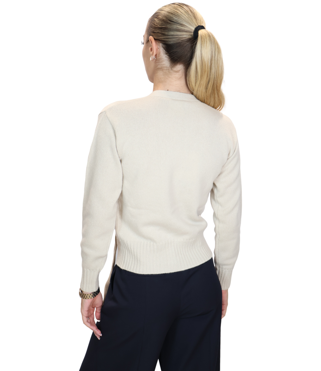 Marella Monochrome Cardigan Mllvicini Tortora Donna