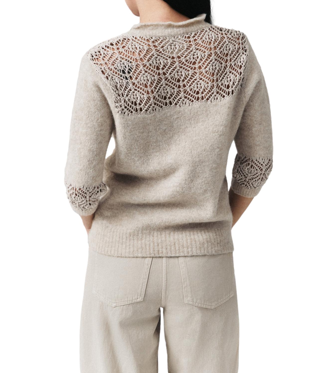Marella Monochrome Maglia Mllverace Tortora Donna