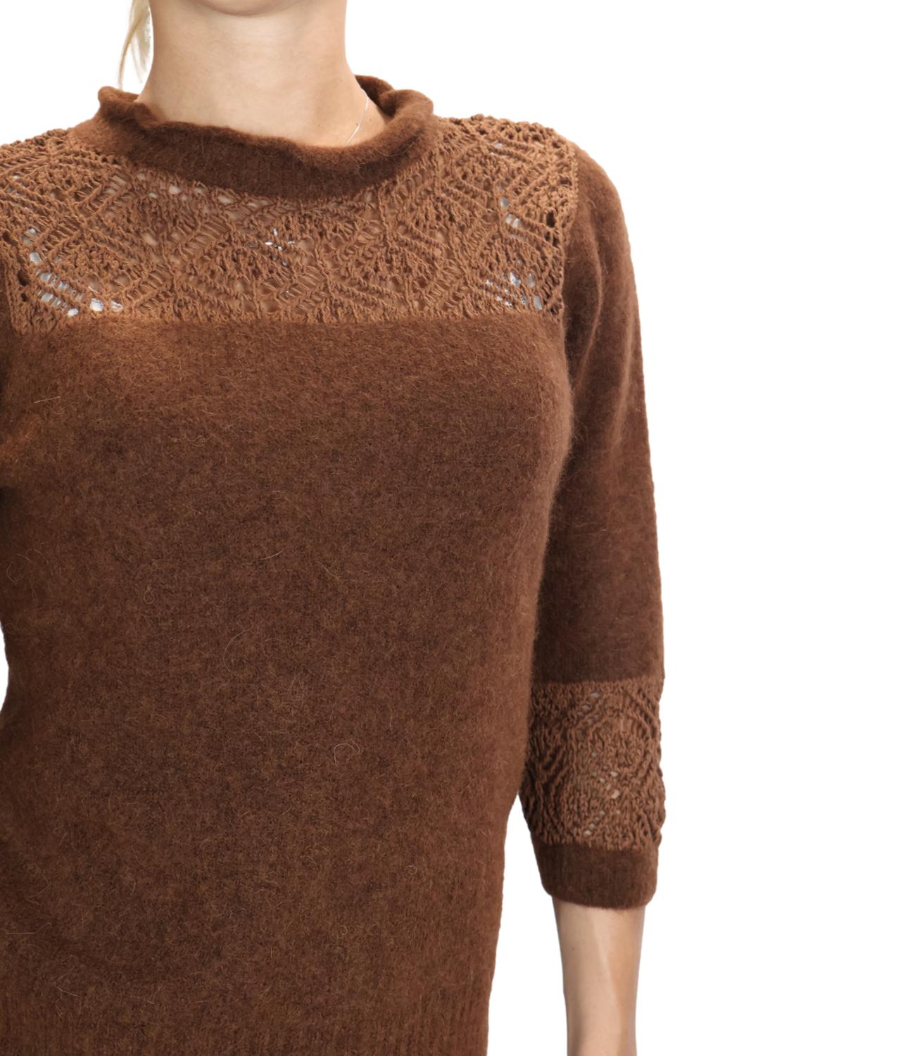 MARELLA MONOCHROME maglia Mllverace caramello donna