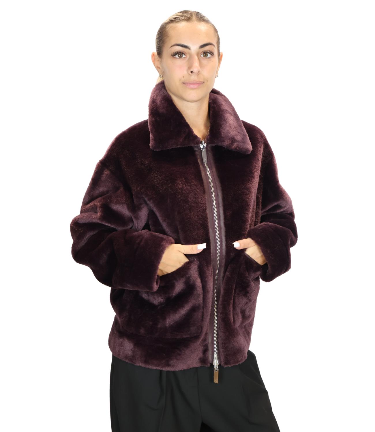 MARELLA MONOCHROME giacca Mllnuvole moro donna