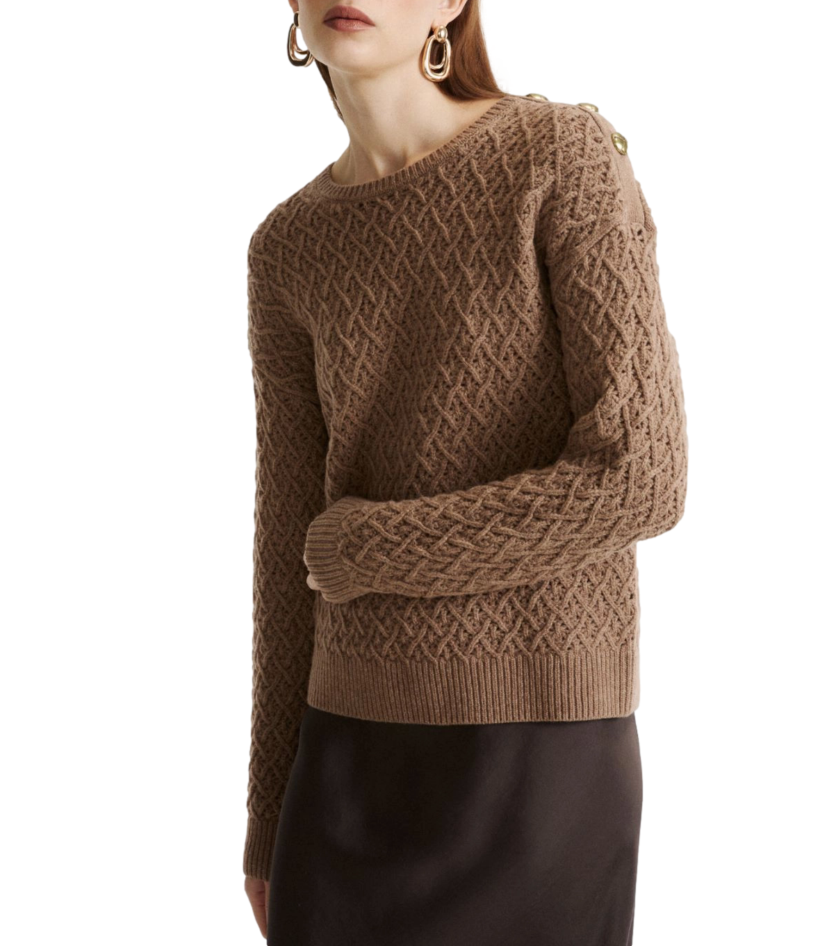 Marella Sport Maglia Mlsgiberna Nocciola Donna
