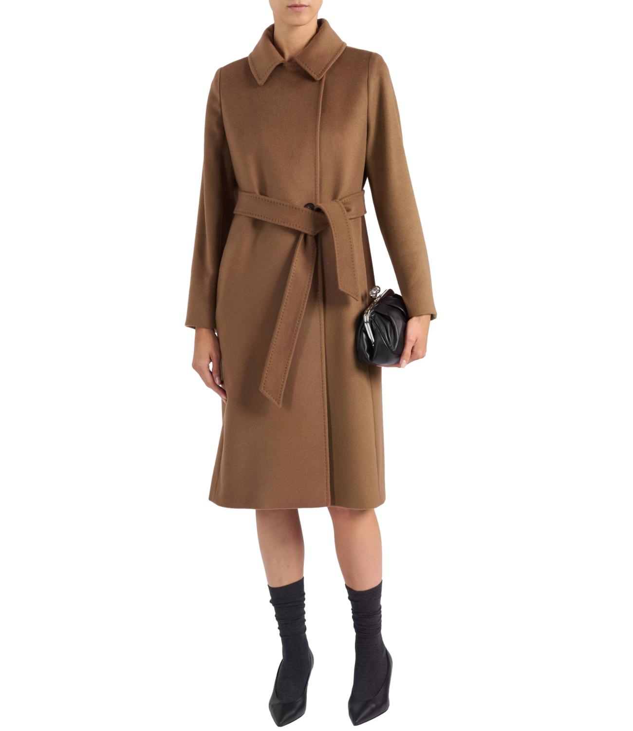 Max Mara Studio cappotto beige cammello bcollag