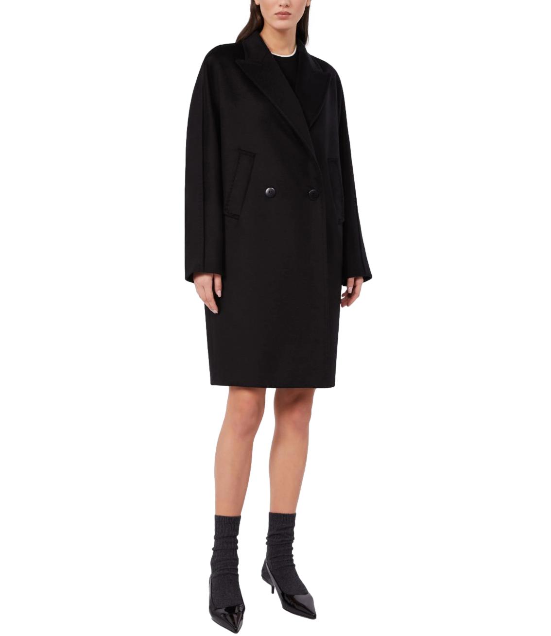 Max Mara Studio Cappotto Mstmastro Nero Donna