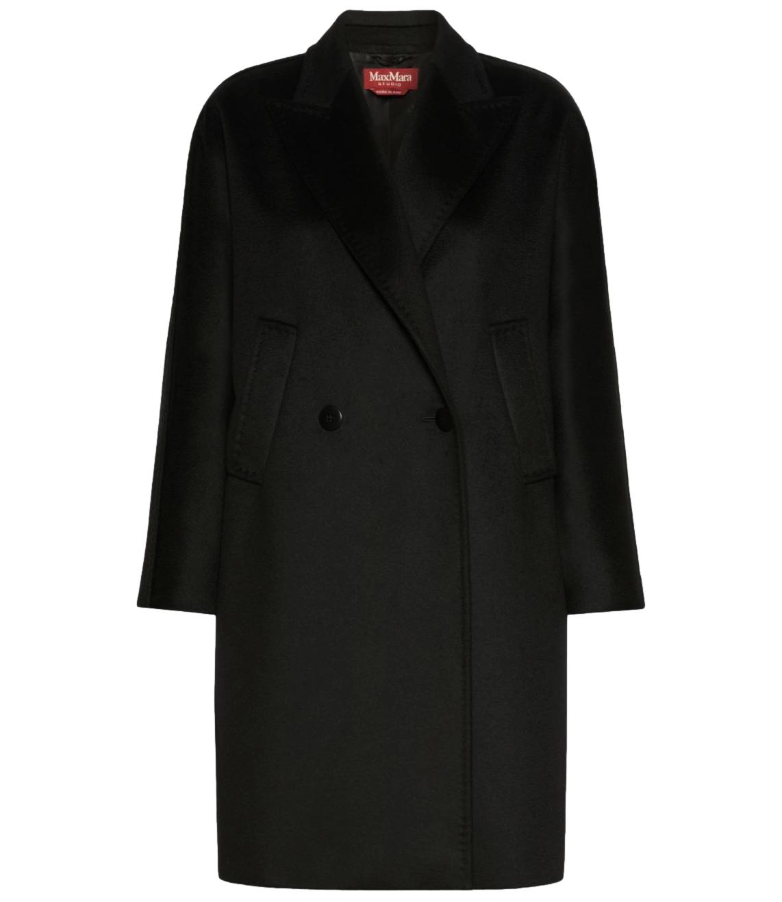 Max Mara Studio Cappotto Mstmastro Nero Donna