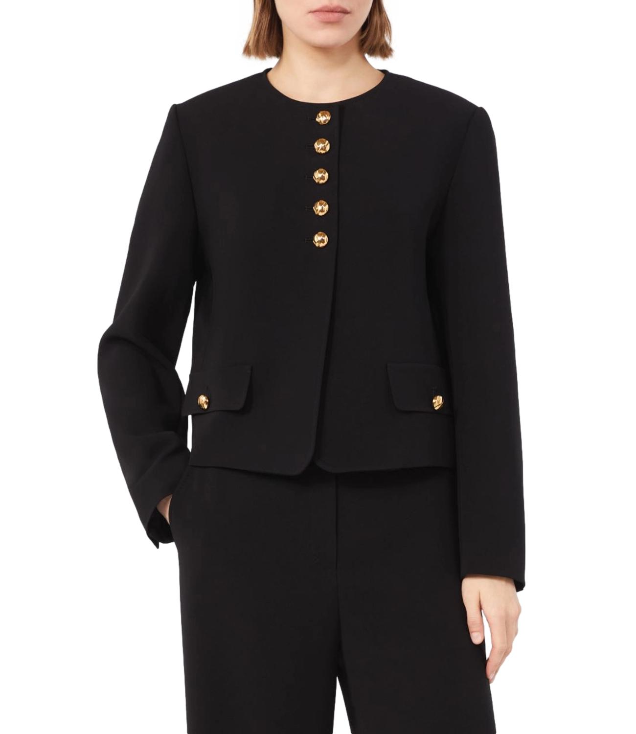 Max Mara Studio Giacca Paniere nera donna