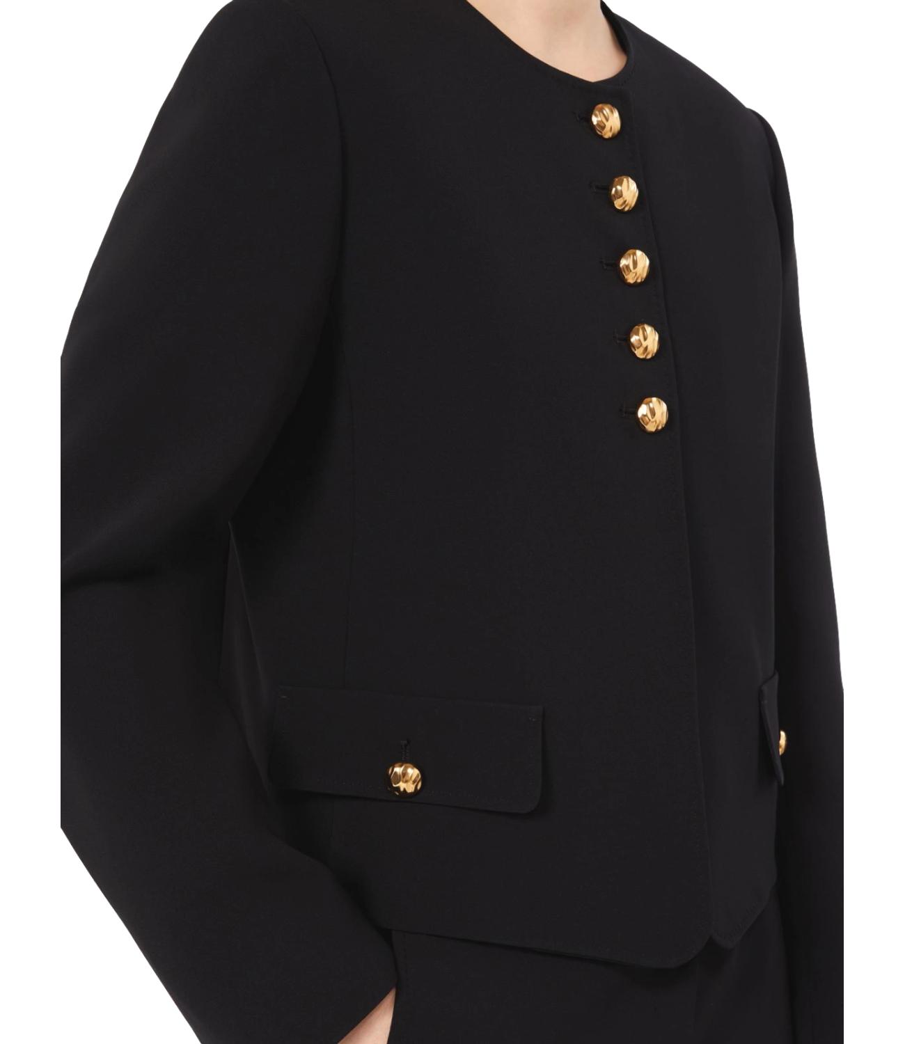 Max Mara Studio Giacca Paniere nera donna