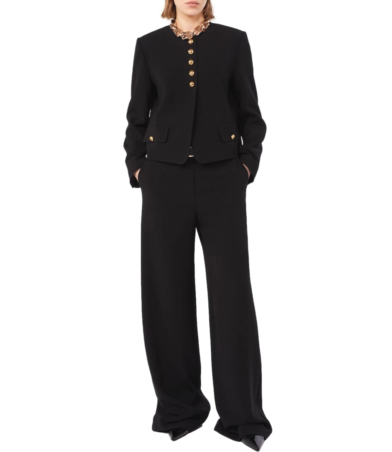 Max Mara Studio Giacca Paniere nera donna