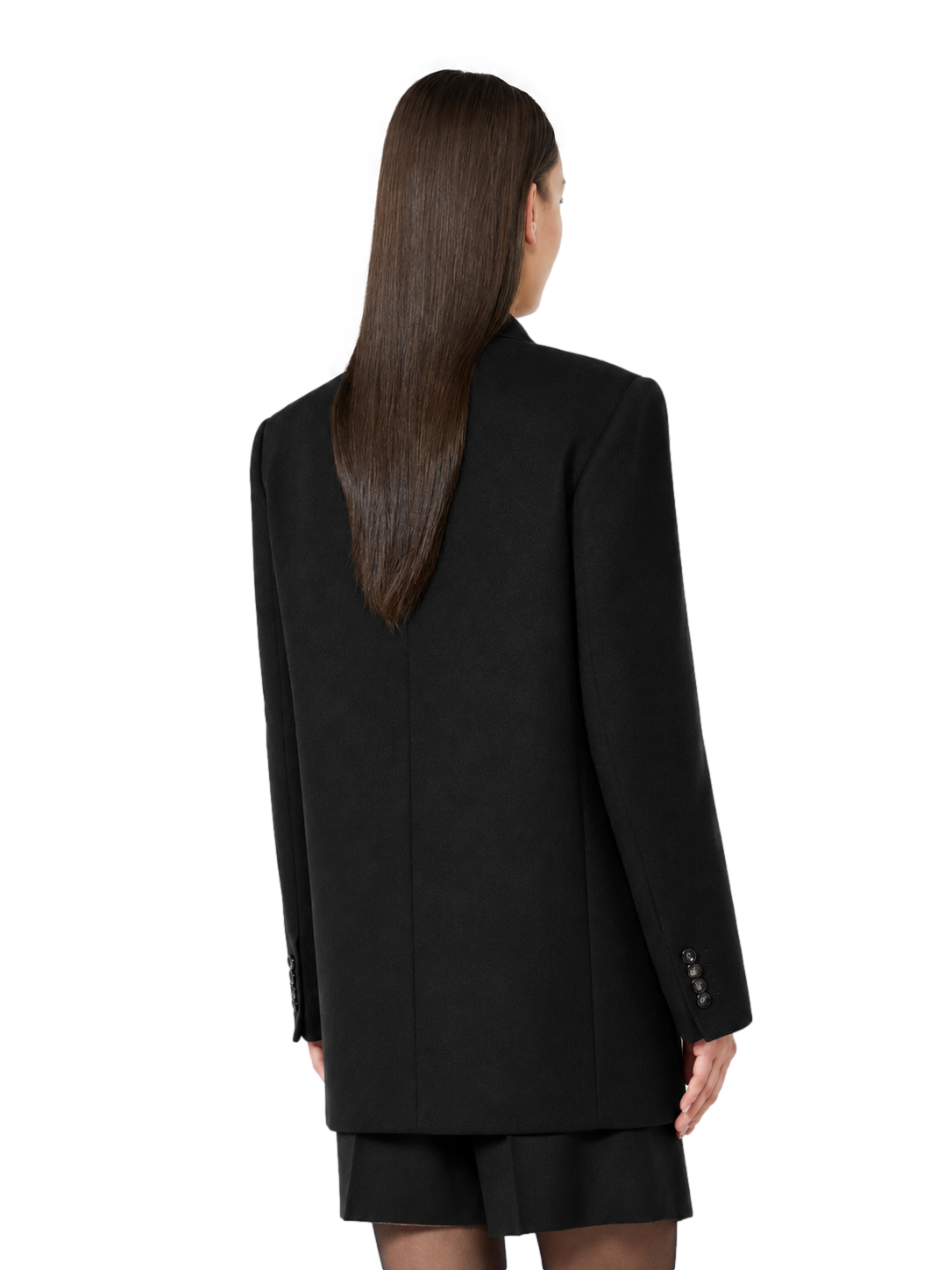 Msthobby Cappotto Max Mara Studio nero lana