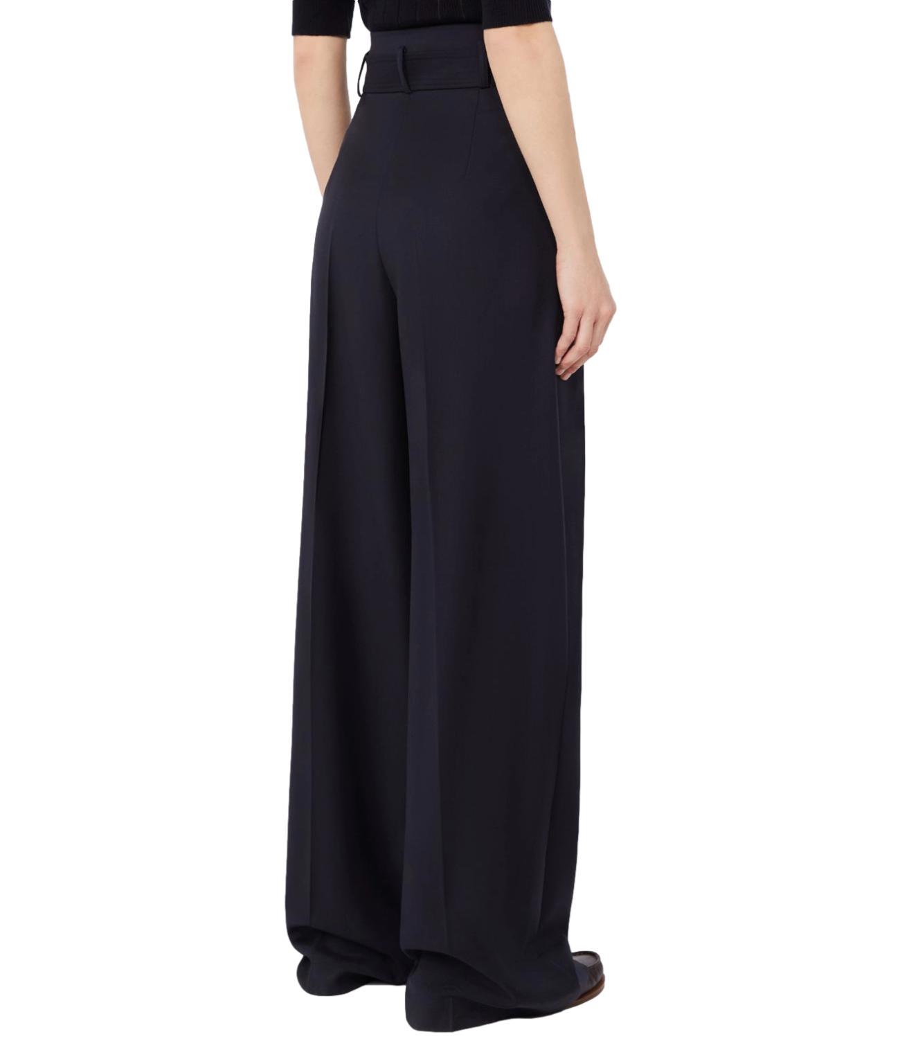 Max Mara Studio Pantalone Mstserio Blu Donna
