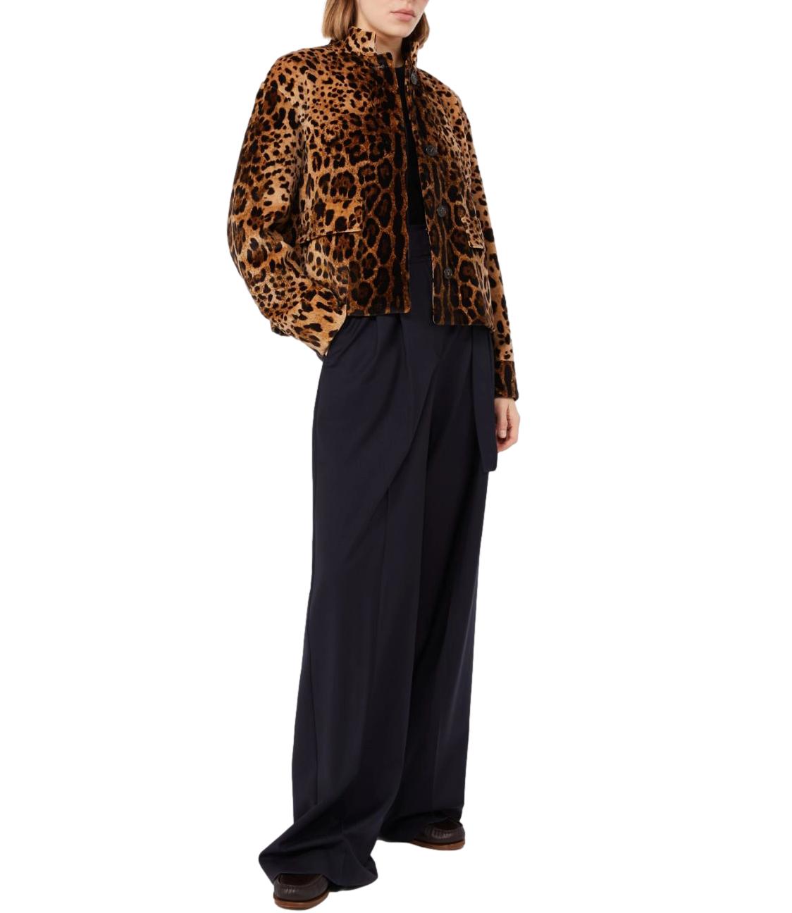 Max Mara Studio Pantalone Mstserio Blu Donna