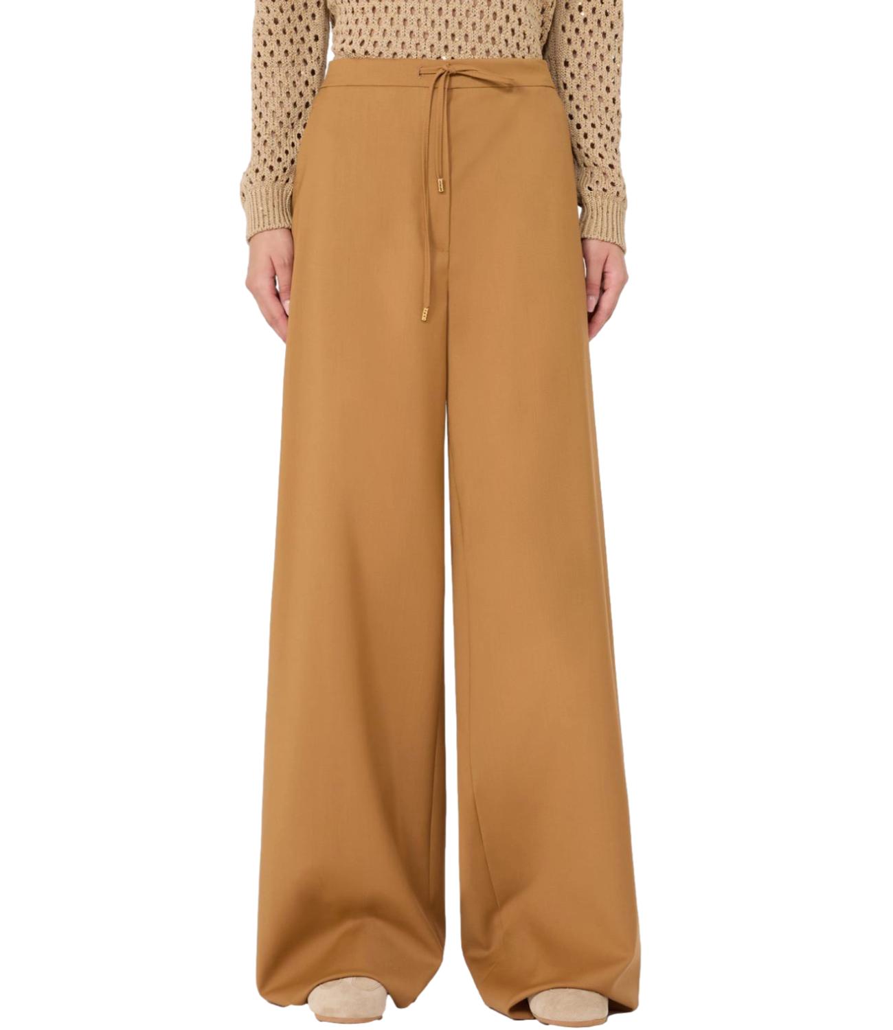 Max Mara Studio Pantalone Mstcrisma Caramello Donna