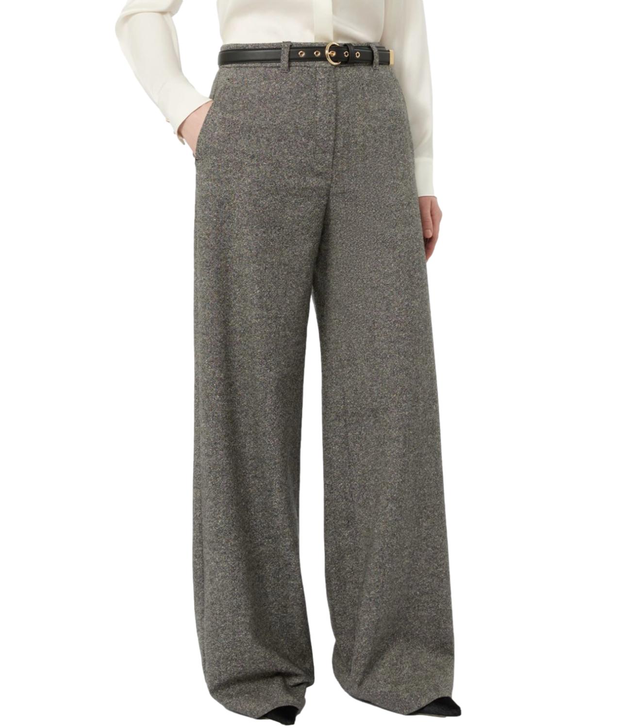 Max Mara Studio Pantalone Mstgioia Bianco Nero Donna