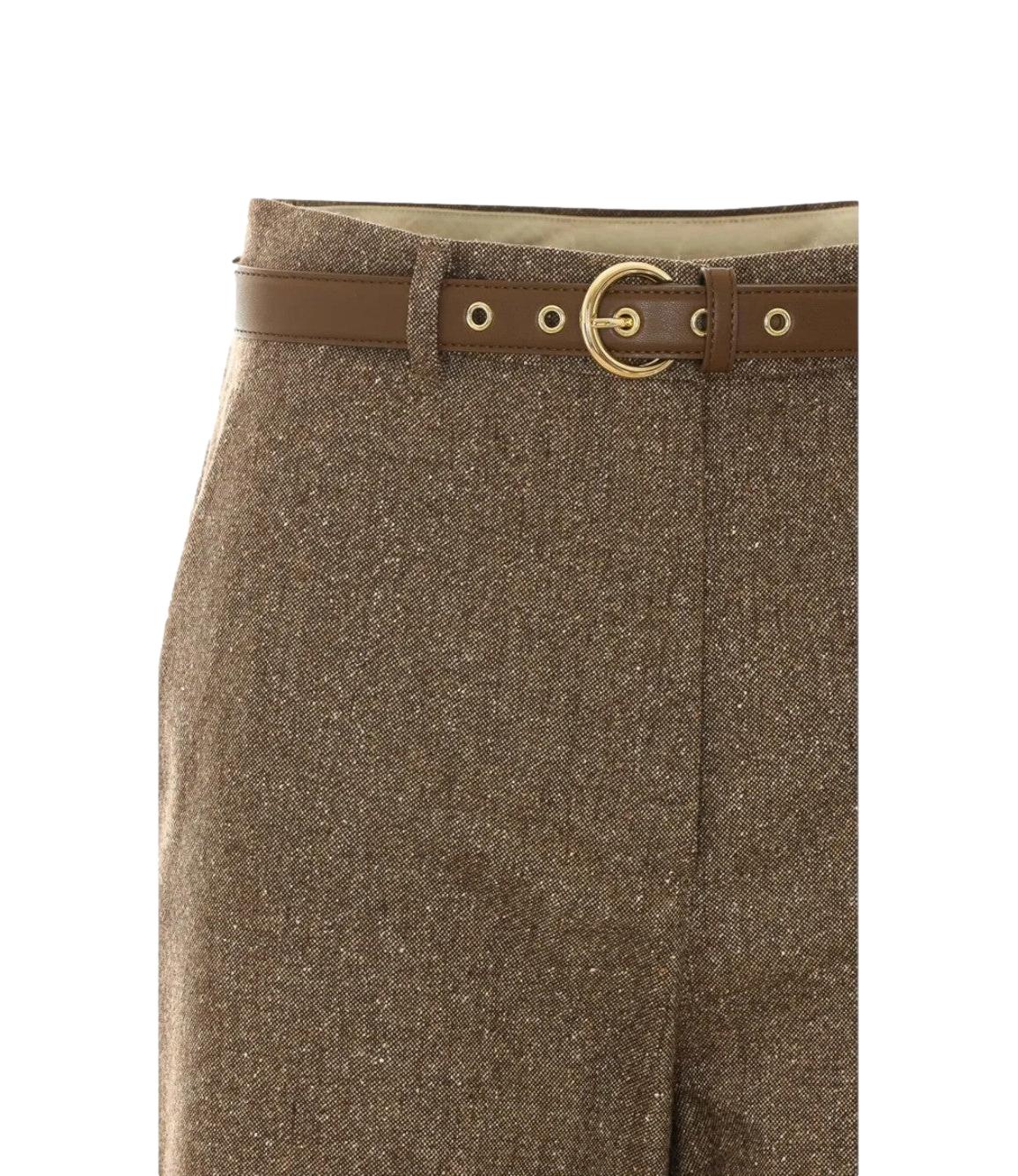 Max Mara Studio Pantalone Mstgioia Cuoio Donna