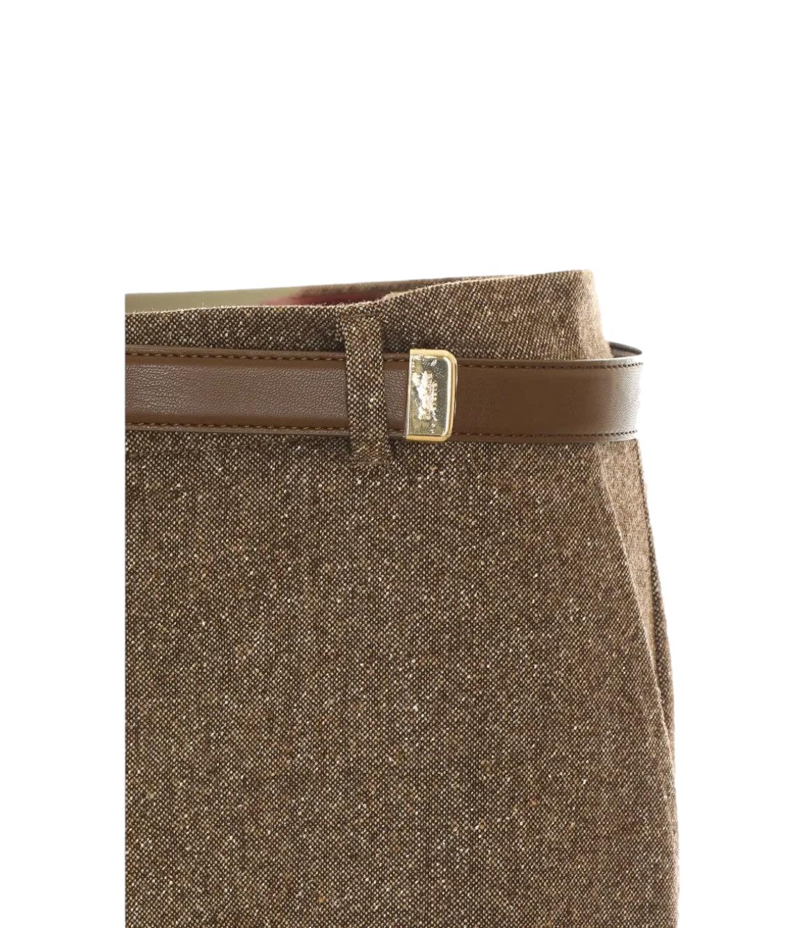 Max Mara Studio Pantalone Mstgioia Cuoio Donna