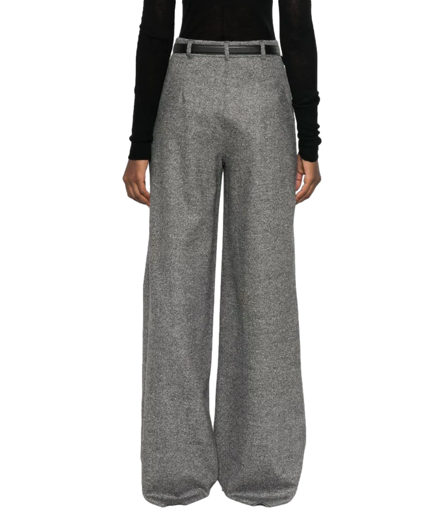 Mstamico pantalone grigio in lana donegal