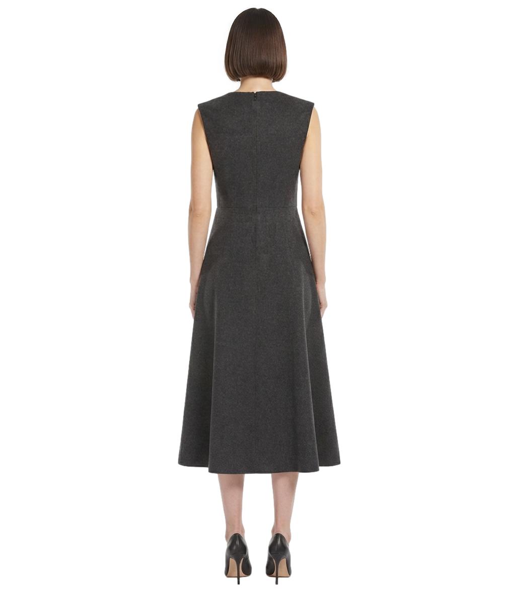 Vestito Max Mara Studio Mstcurva grigio antracite