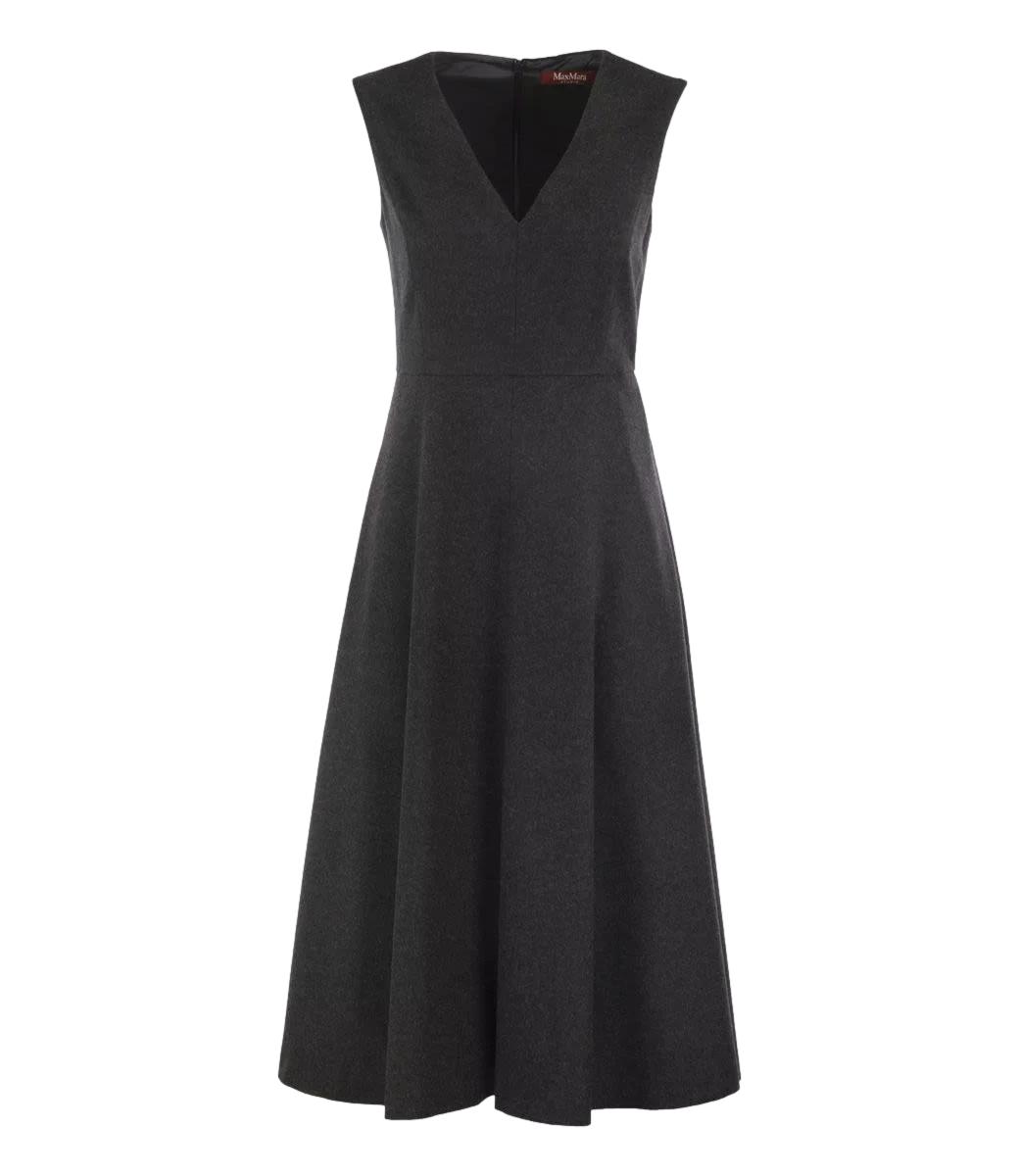 Vestito Max Mara Studio Mstcurva grigio antracite