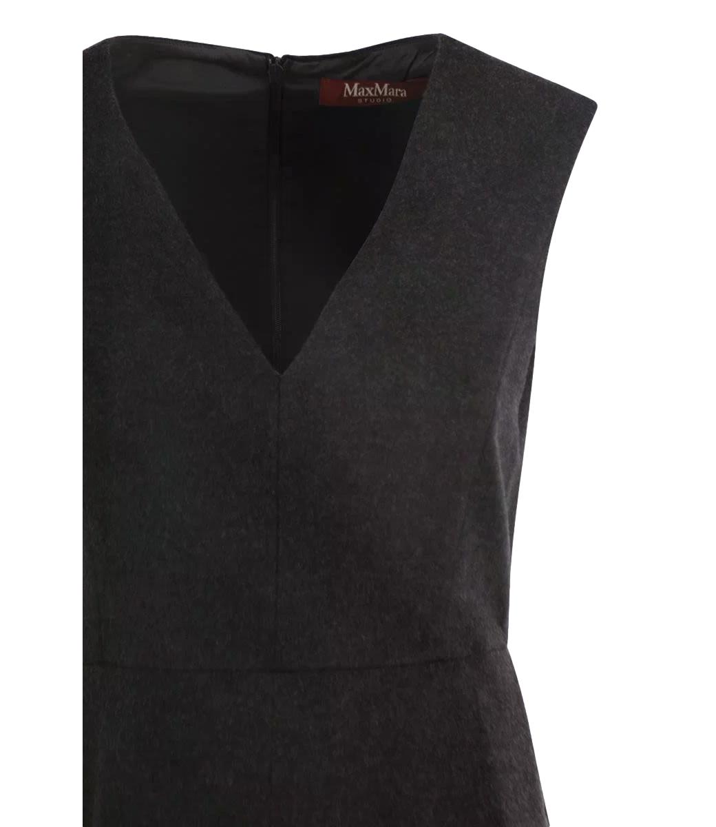 Vestito Max Mara Studio Mstcurva grigio antracite