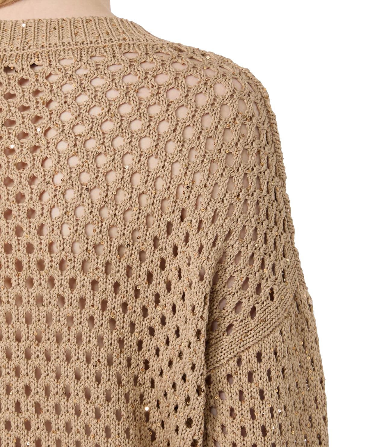 Max Mara Studio Maglia Mstgeyser Cammello Donna