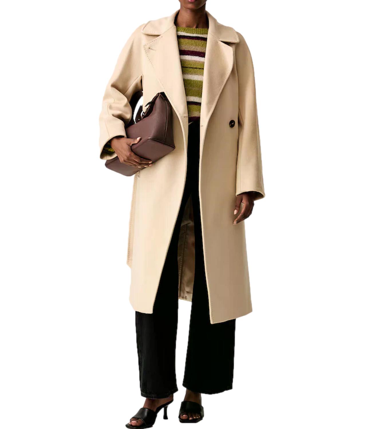 Max Mara Weekend Cappotto Wkdresina Sabbia Donna