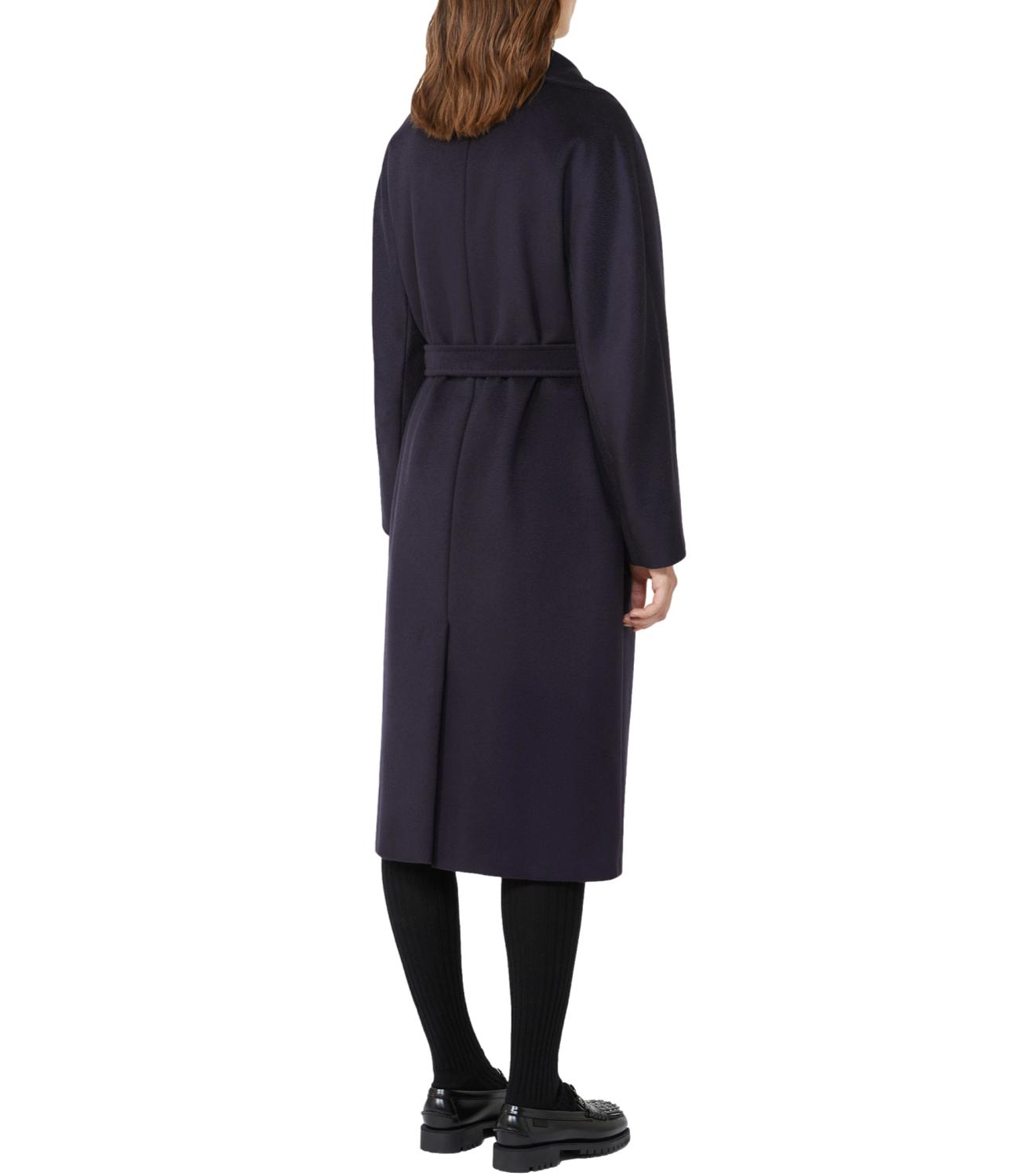Max Mara Weekend Cappotto Wkdresina Blu Donna