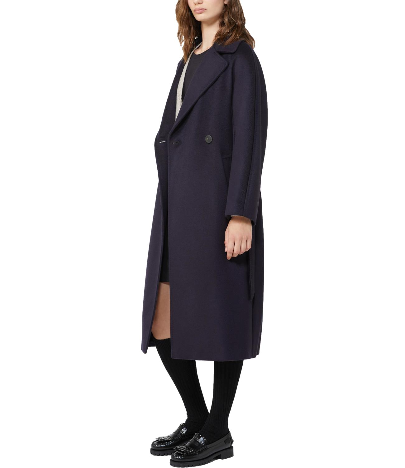 Max Mara Weekend Cappotto Wkdresina Blu Donna