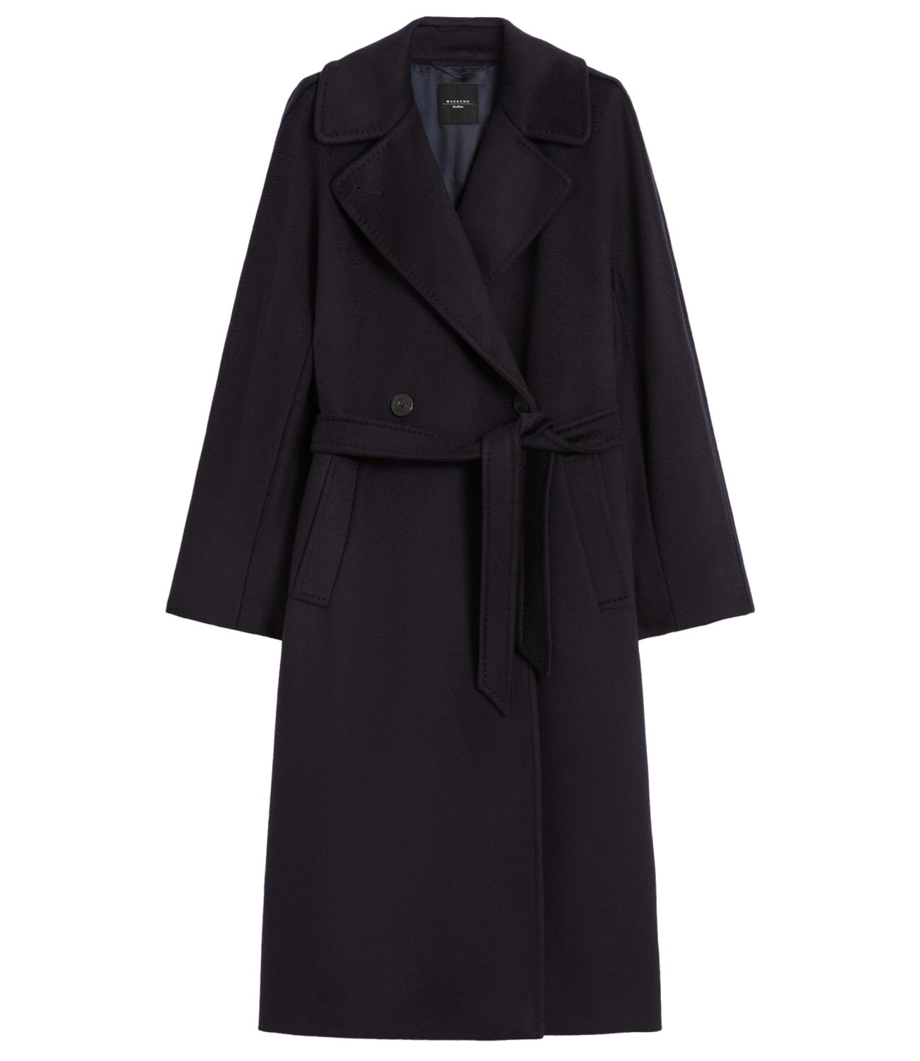 Max Mara Weekend Cappotto Wkdresina Blu Donna
