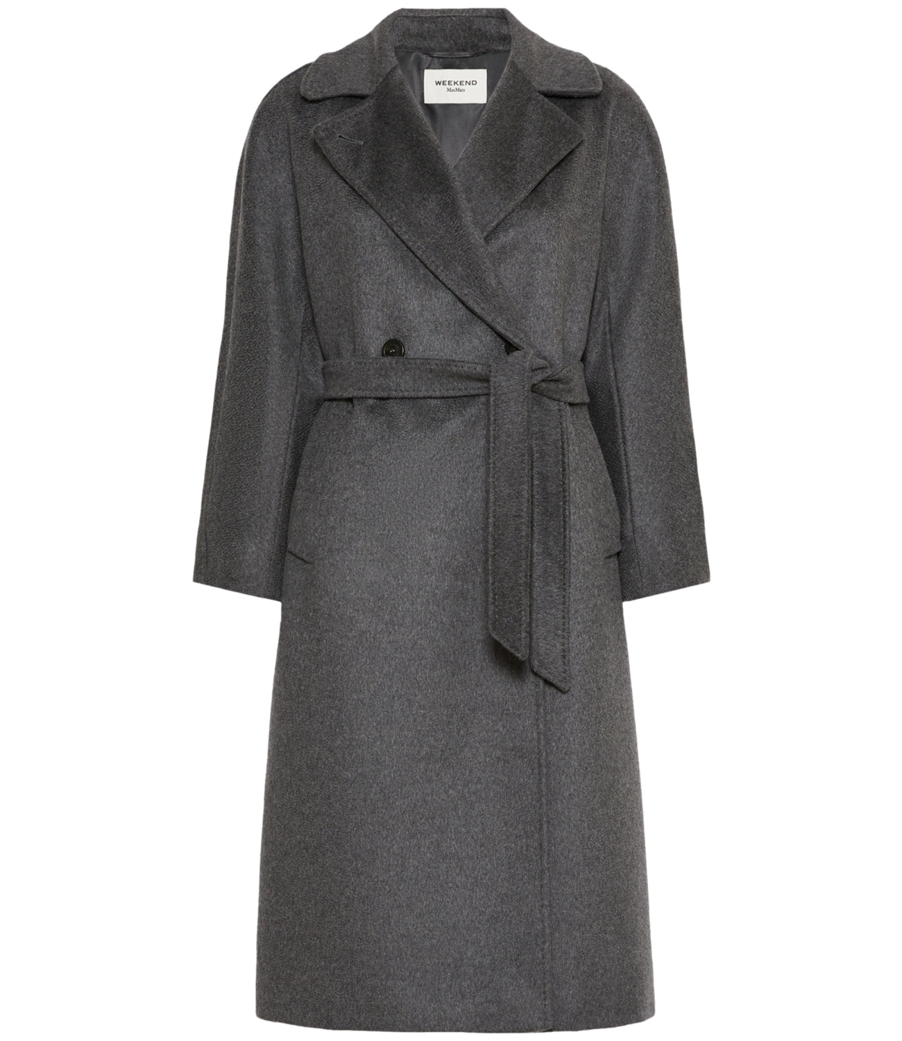 Max Mara Weekend Cappotto Wkdresina Grigio Melange Donna