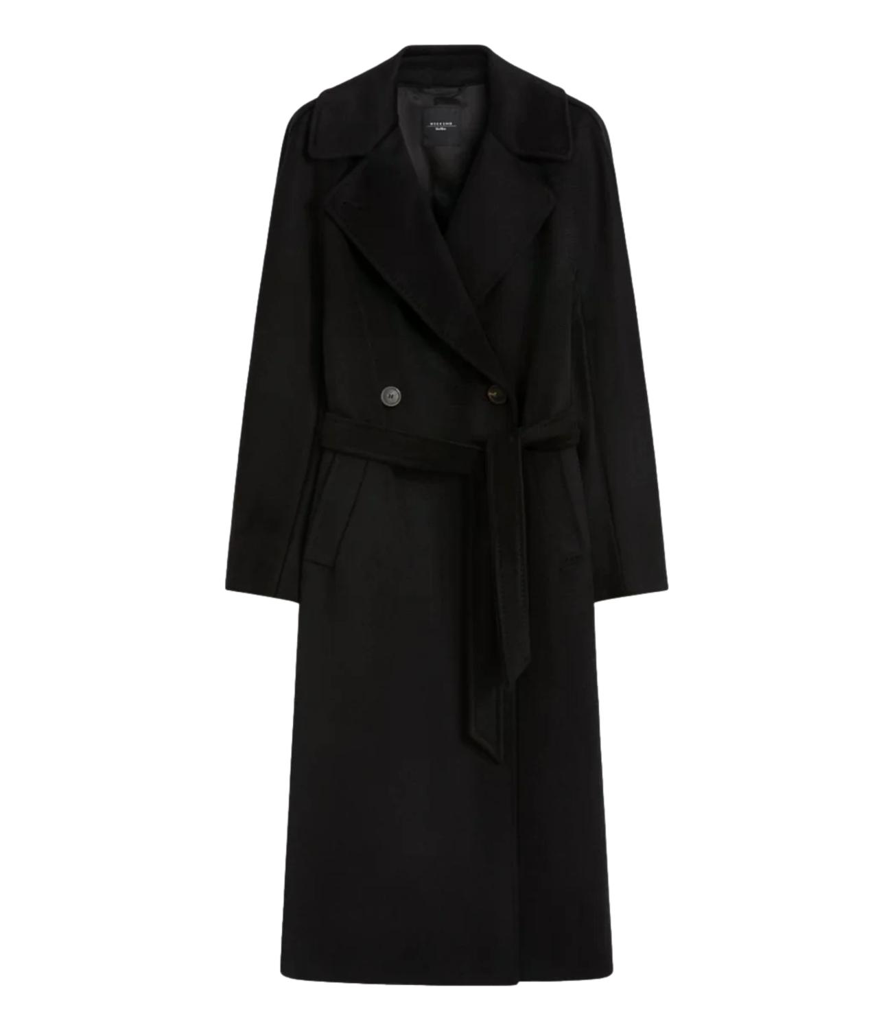 Max Mara Weekend Cappotto Wkdresina Nero Donna