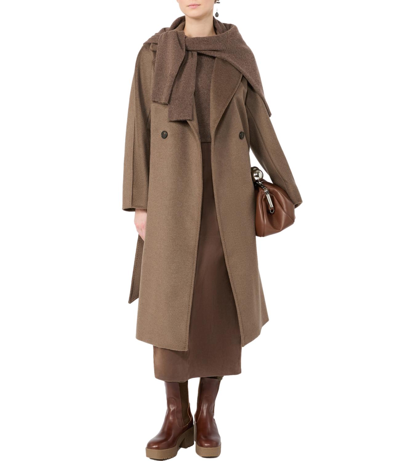 Max Mara Weekend Cappotto Wkdresina Marron Glacè Donna