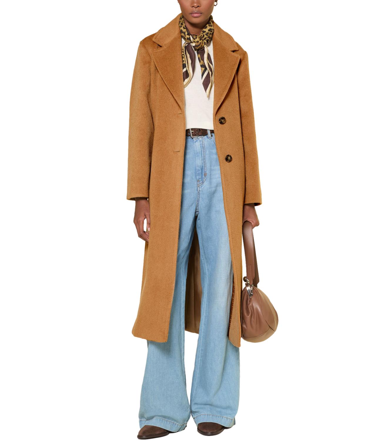 Max Mara Weekend Cappotto Wkdbronte Cammello Donna
