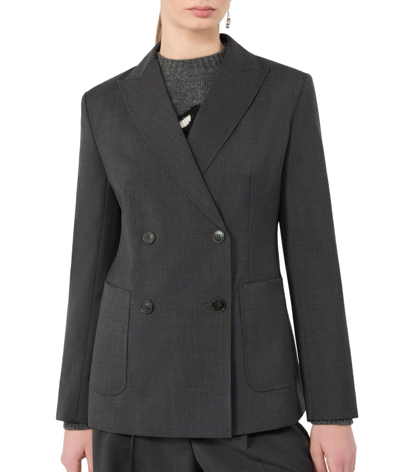 Max Mara Weekend Giacca Wkdornati Antracite Donna