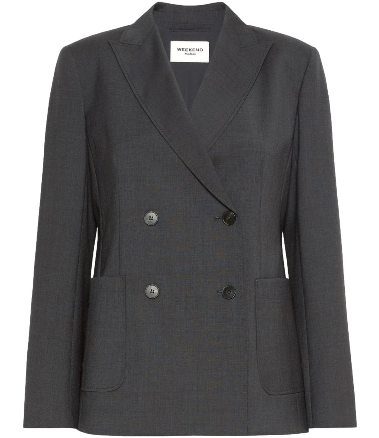 Max Mara Weekend Giacca Wkdornati Antracite Donna